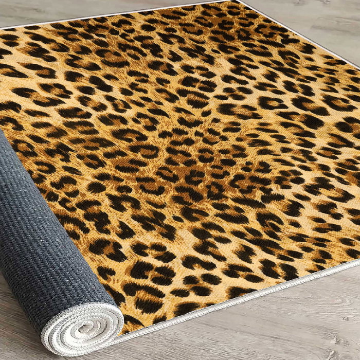 Conceptum Els2086 Alfombra de Terciopelo Multicolor 80 x 120 cm
